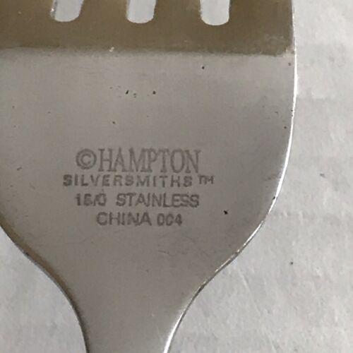 Hampton Silversmiths Stainless HS19 Square Handle 2 Salad Forks