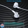 USB C Headphones Magnetic Wired Earbuds for iPhone 17 Pro Max 16 16e 15 Plus,Noise Isolation in Ear Headphone with Mic Type C Earphone for Samsung Galaxy S25 Ultra S24 S23 A17 for iPad A16 Pixel 10 9
