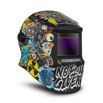 UNIMIG Impact Series Chaos Welding Helmet Automatic Darkening Mig 4 Arc U21034