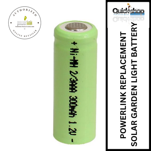 2 x Solar Battery  for Garden Path Outdoor Light Rechargeable 2/3 AAA 300mAh