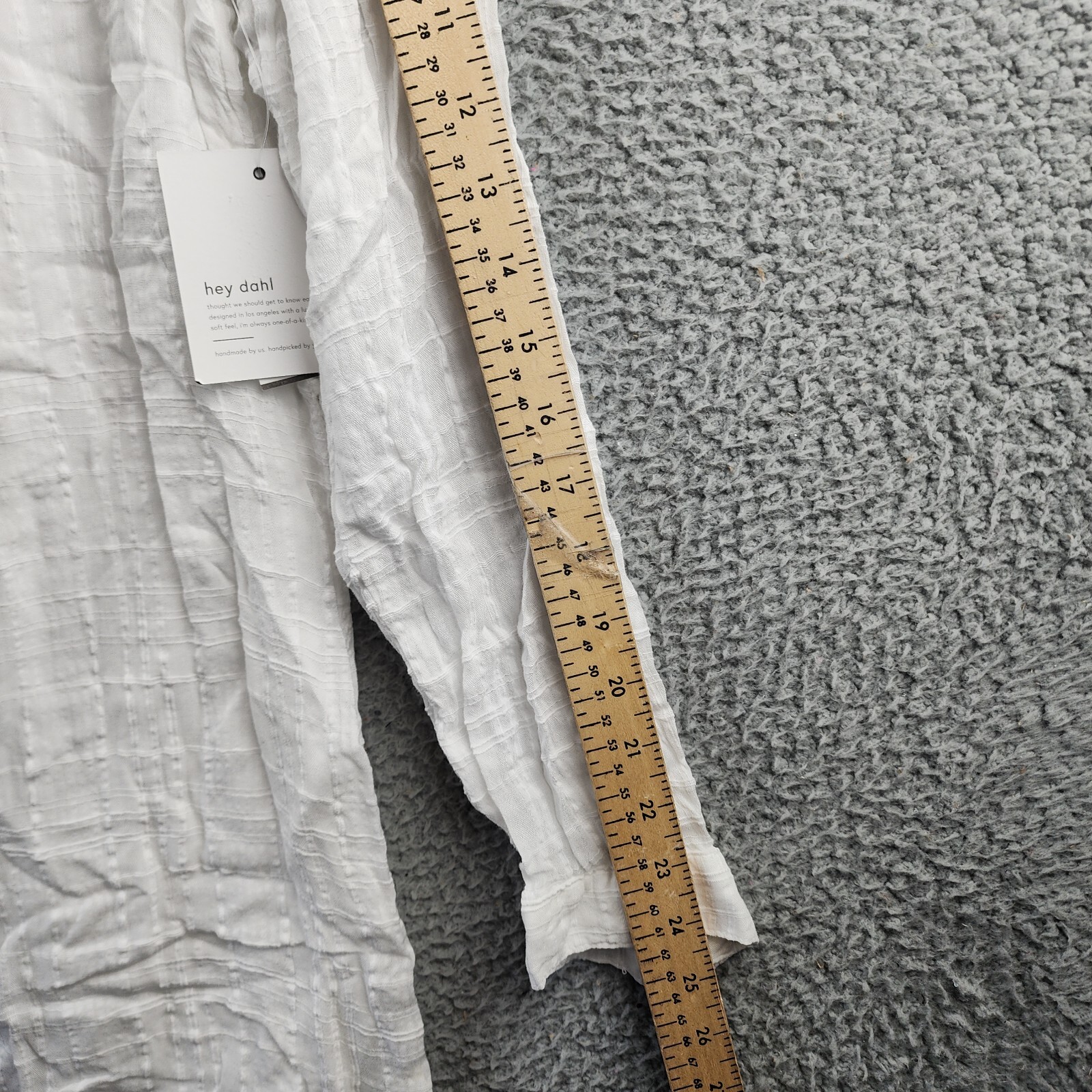 Bella Dahl Shirtdress Women's M White Collared Long Sleeve Button Front Closure - Picture 11 of 15
