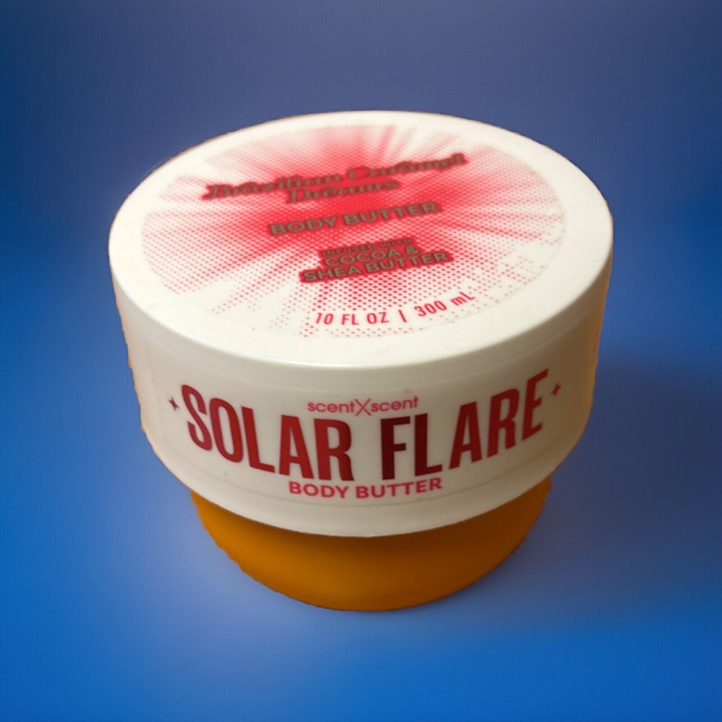 Solar Flare Body Butter Brazilian Caramel Dreams Large 10 Fl