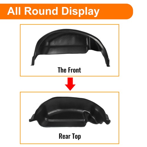 For 79121 Wheel Well Guards Liners Inner Fender Mud Flaps For 2015-20 Ford F-150