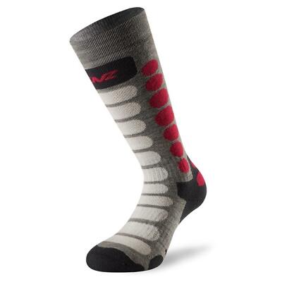Lenz Skiing Kids 1.0 Winter Sport Kinder Thermo Socken Ski Snowboard Knie Merino
