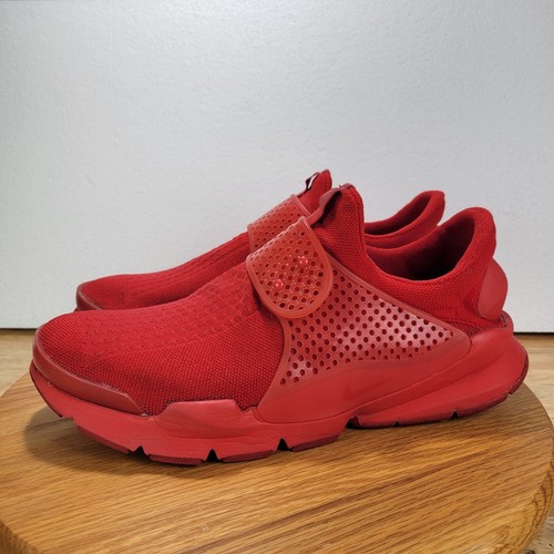 Nike Sock Dart Triple Red University Red October Mens Size 11 819686-600 2017