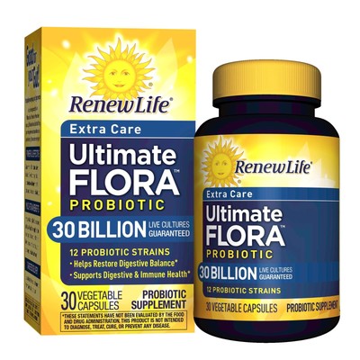 Ultimate Flora Probiotic Extra Care - 30 billion - 30 vegetable capsules