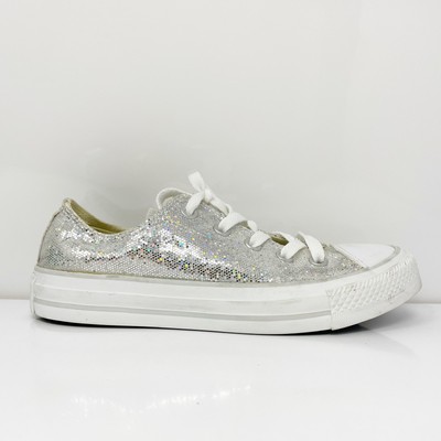 

Converse Unisex CT All Star 109451F Silver Повседневная обувь Кроссовки Размер M 4 W 6, Серебряный, Chuck Taylor All Star