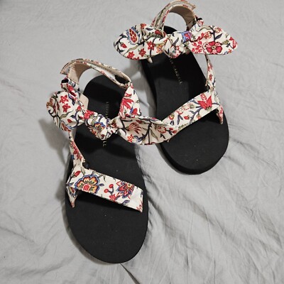 Loeffler Randall Maisie Provincial Floral Sport Sandal Women's 6.5 NEW
