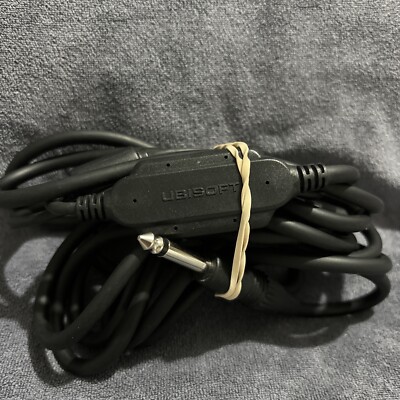 Ubisoft Hercules Rocksmith USB Guitar Video Game Adapter Cable w/ Breakaway Cord