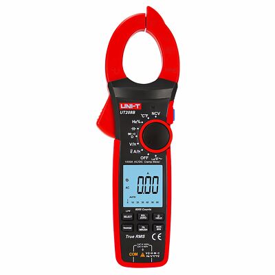 UNI-T UT208B True RMS Digital Clamp Meters 6000-count 1000A NCV LoZ LPF ACV