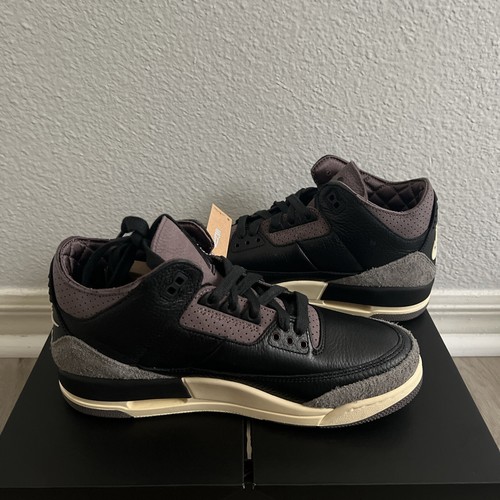 Pre-owned Jordan Size 9.5w ( Size 8m) - A Ma Maniére X Air  3 Retro While You Were Sleeping In Black