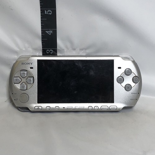 Sony PSP 3000 Silver (PlayStation Portable) Authentic Turns