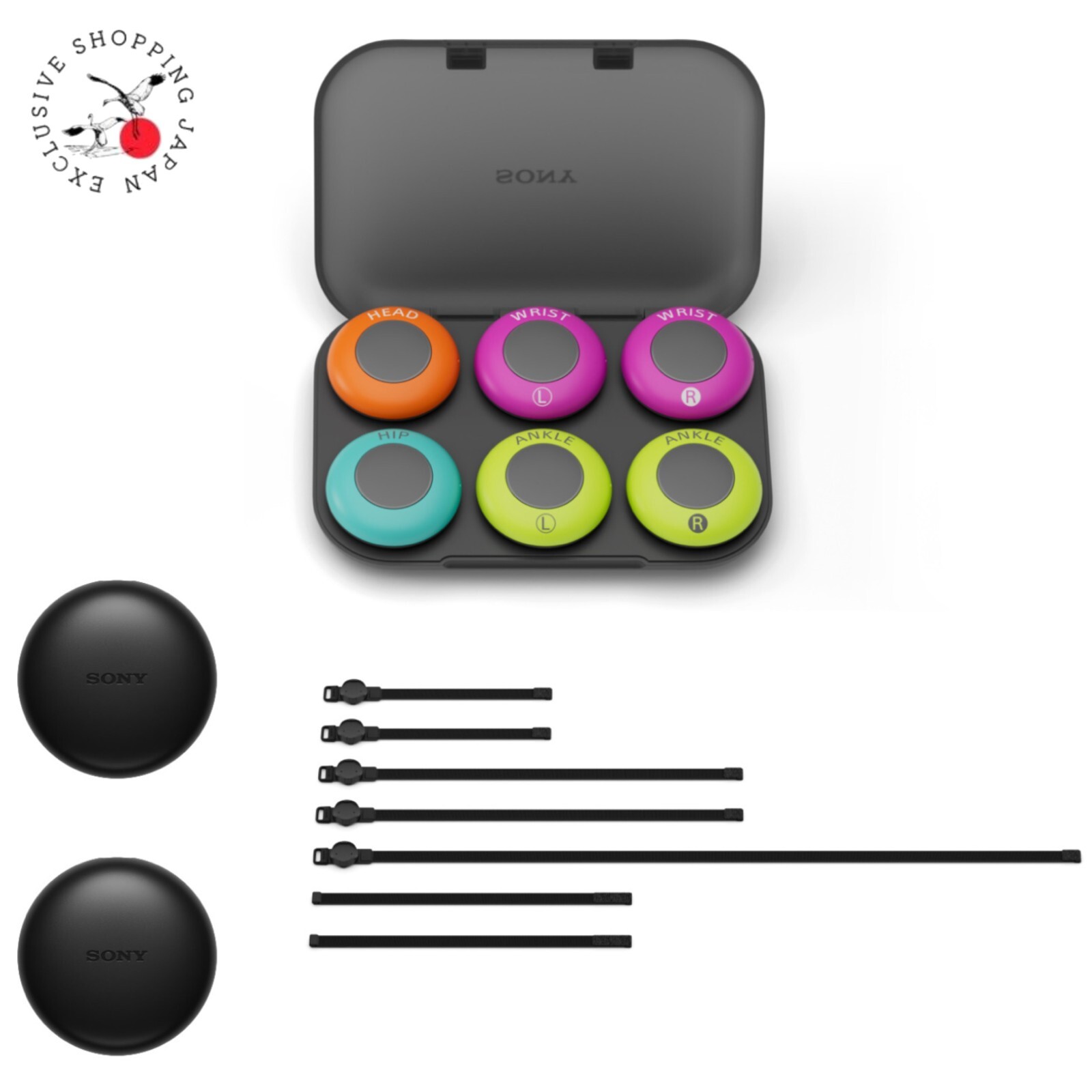 SONY Mobile Motion Capture Mocopi Pro Kit 4-Piece Set QM-SS1