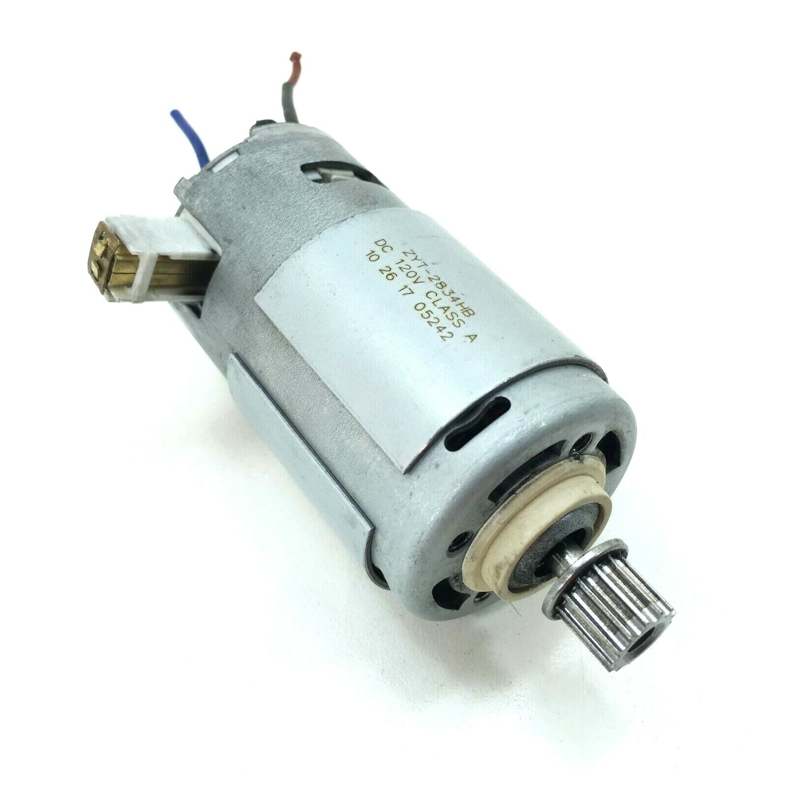 Shark UV540 UV500WM UV541CCO NV391 SMALL 120V BRUSHROLL MOTOR OEM ZYT-2834HB Shark UV540 UV500WM UV541CCO NV391 SMALL 120V BRUSHROLL MOTOR OEM ZYT-2834HB