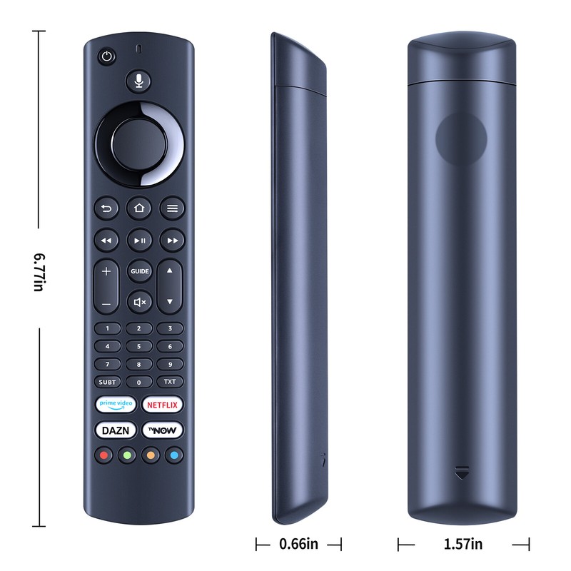 Ald187r-1 Sprachfernbedienung FÃ¼R Grundig Amazon Fire Tv 43/55/49/65gub7062 Neu