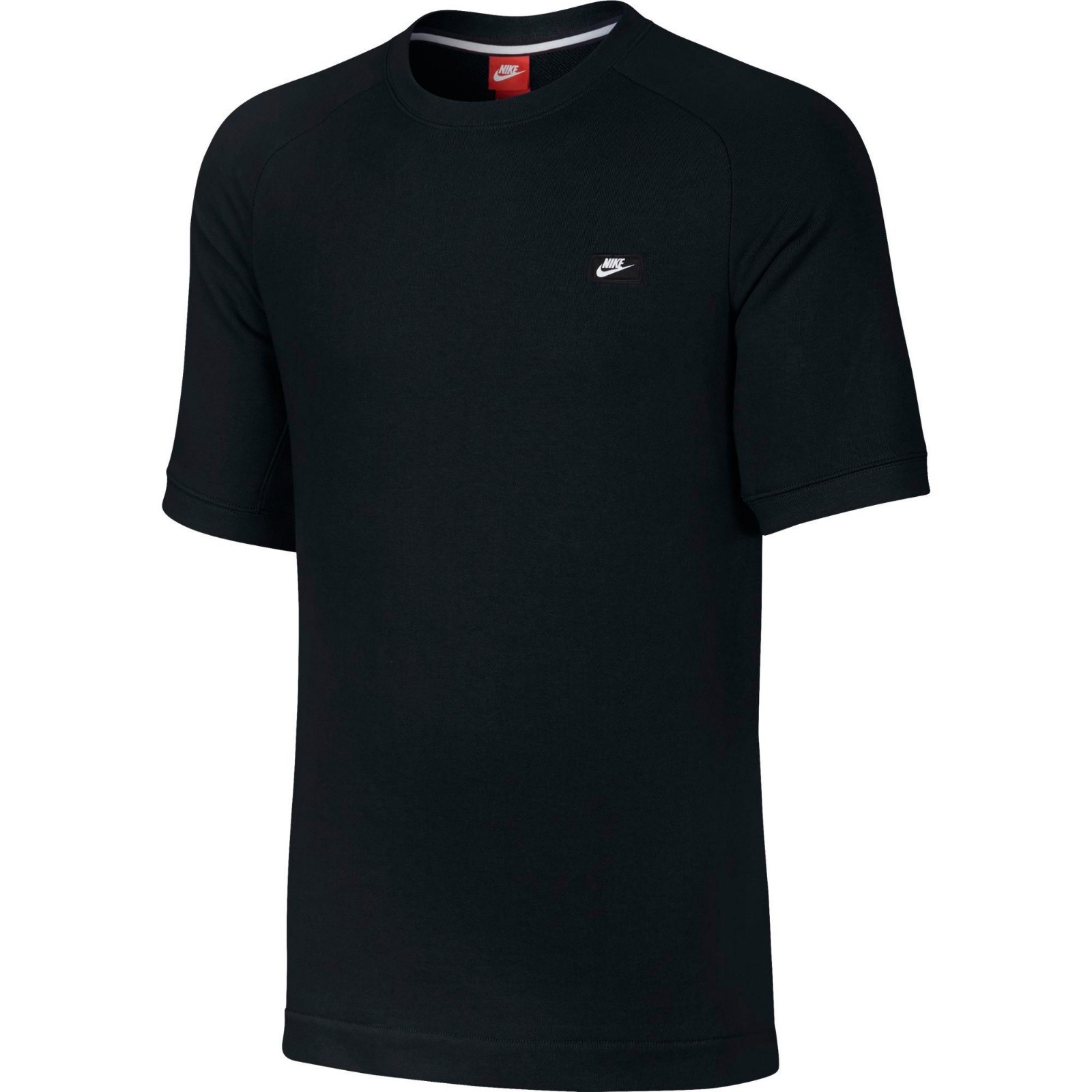 

Мужская футболка с коротким рукавом Nike Modern Crew NEW AUTHENTIC, черная 805174-010, Черный, 805174-010
