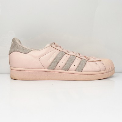 

Adidas Womens Superstar DB1056 Розовые повседневные кроссовки, размер 8,5, Розовый, Superstar