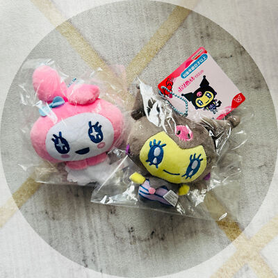 Sanrio x Tamagotchi Plush My Melody x Lovelitchi & Kuromi x
