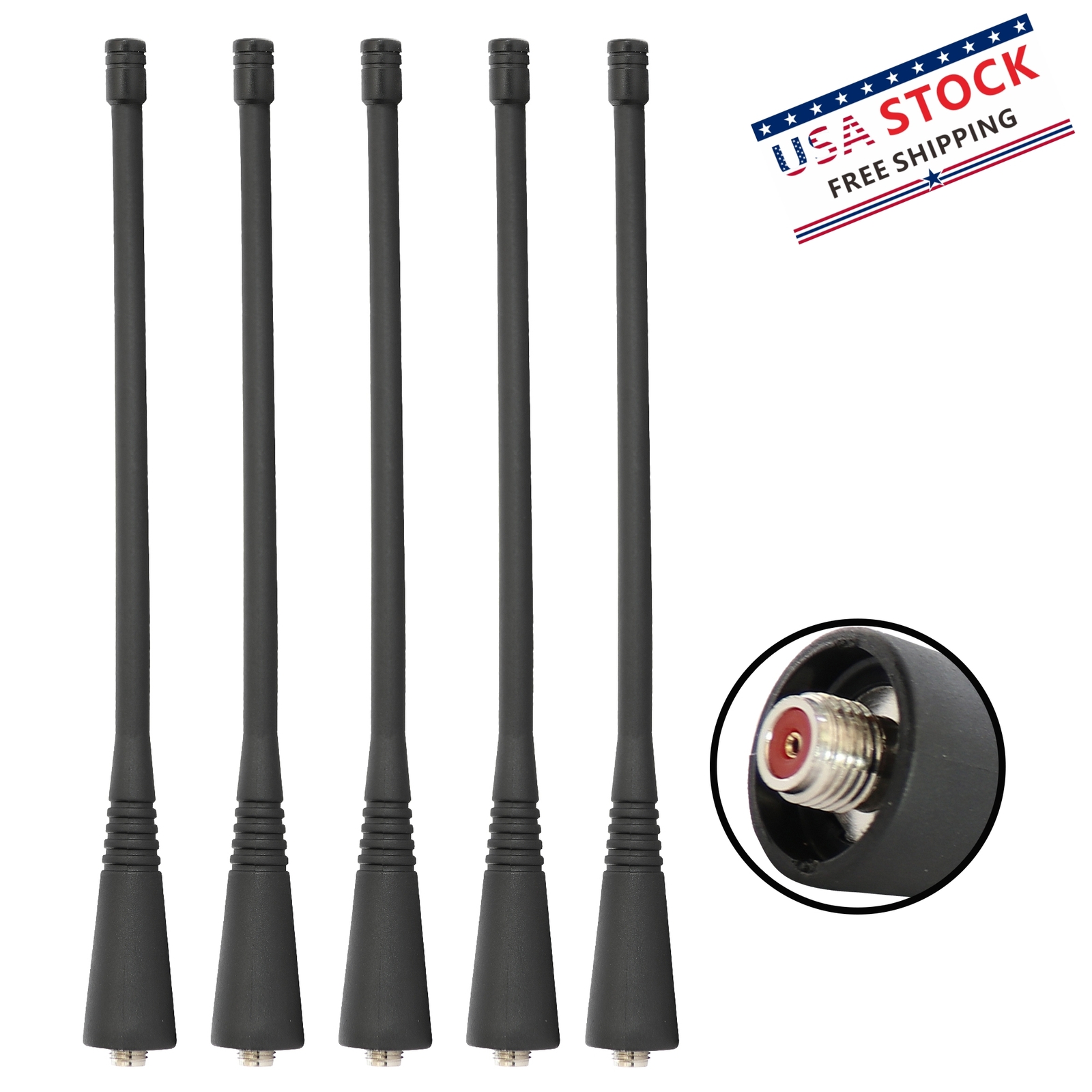 VERTEX ATU-16D UHF 450-470Mhz 16Cm Antenna For Vx451 Vx454 Vx459 Series - New EUR 7,96 - IT - Foto 10