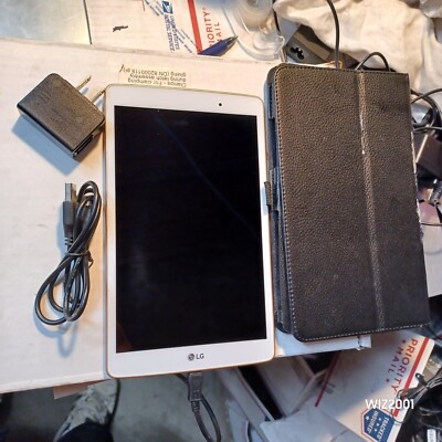 LG G Pad X 8.0 LG-V521 T-Mobile Only 16GB Gold Very GOOD & GENUINE LG AC CORD