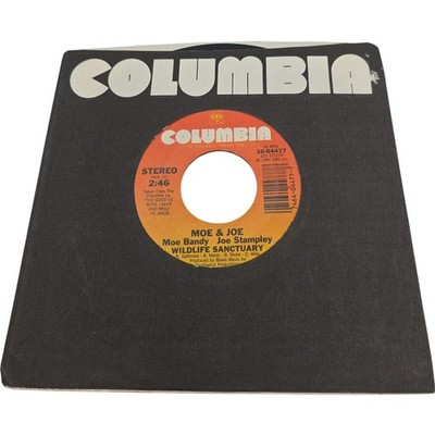 Moe and Joe Wildlife Sanctuary 45 RPM 38-04477 1984 CBS Inc.