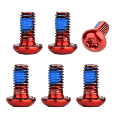 Alloy Steel Bolts 12Pc Bicycle Disc Brake Bolts Mtb Rotor Bolts M5X10mm 