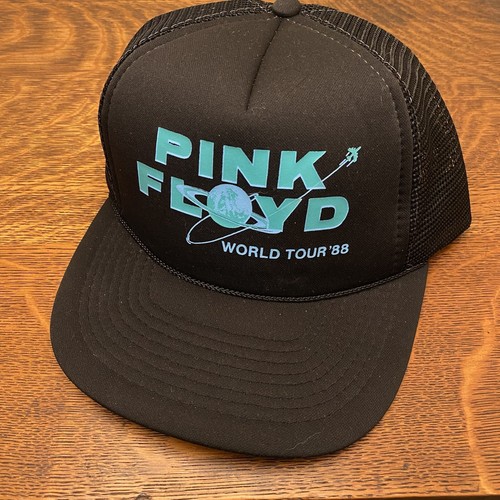 Vintage Pink Floyd 1988 WORLD TOUR Snapback Hat cap 80's