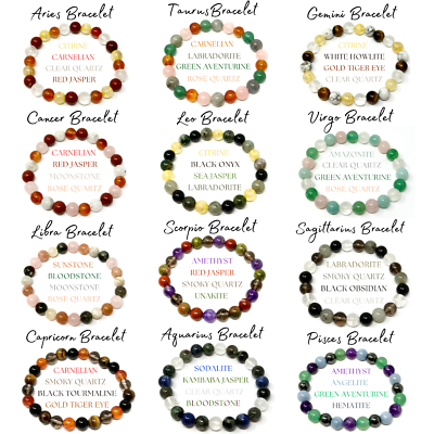Zodiac 2024 bead bracelets