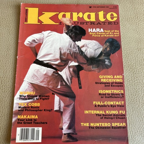 Vintage Karate Illustrated Magazine September, 1984 | eBay