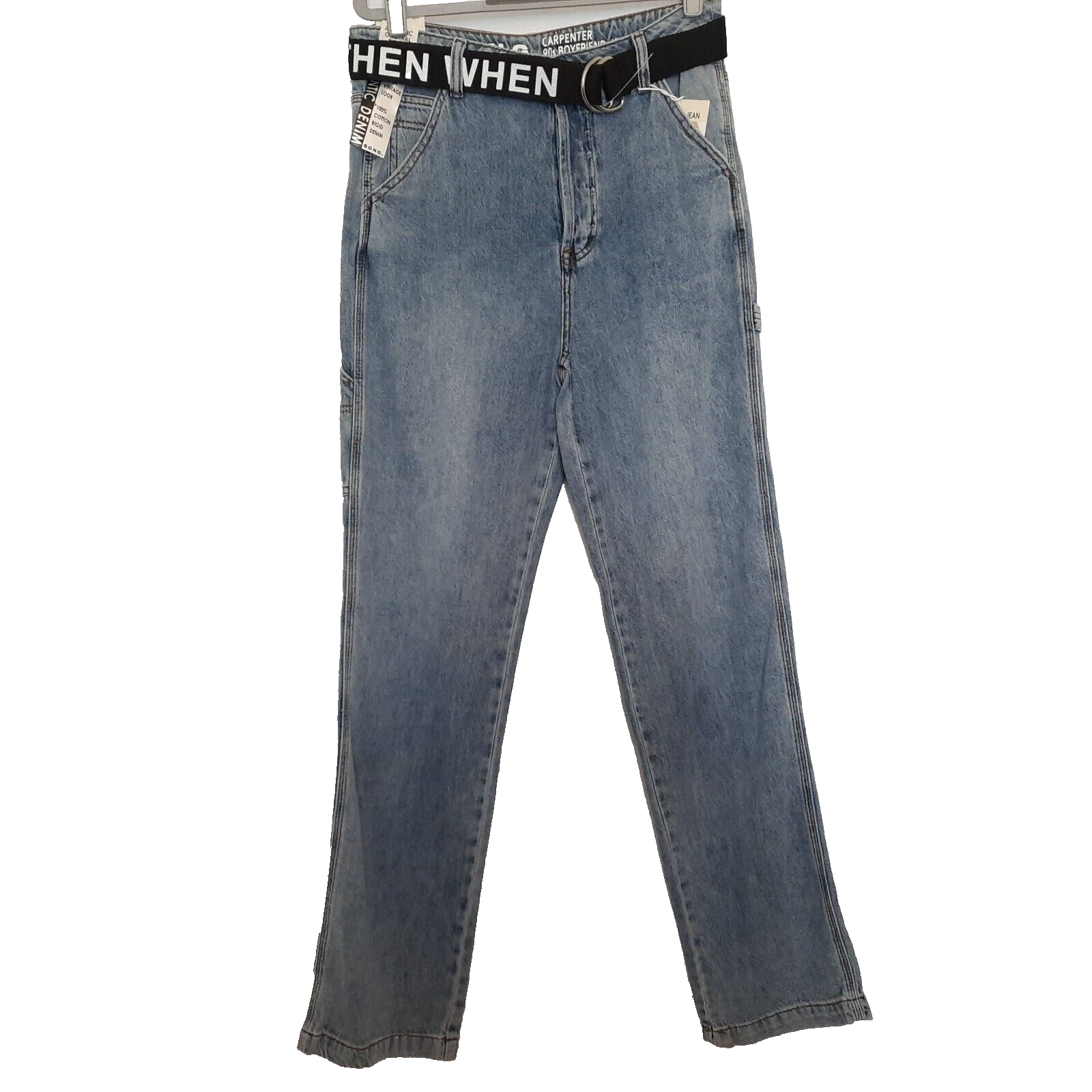 γ200　グルクン　ガンマ　カーペンター　BF　carpenter S.O.N.G Jeans 9 29 Boyfriend Carpenter 90s Baggy Belted