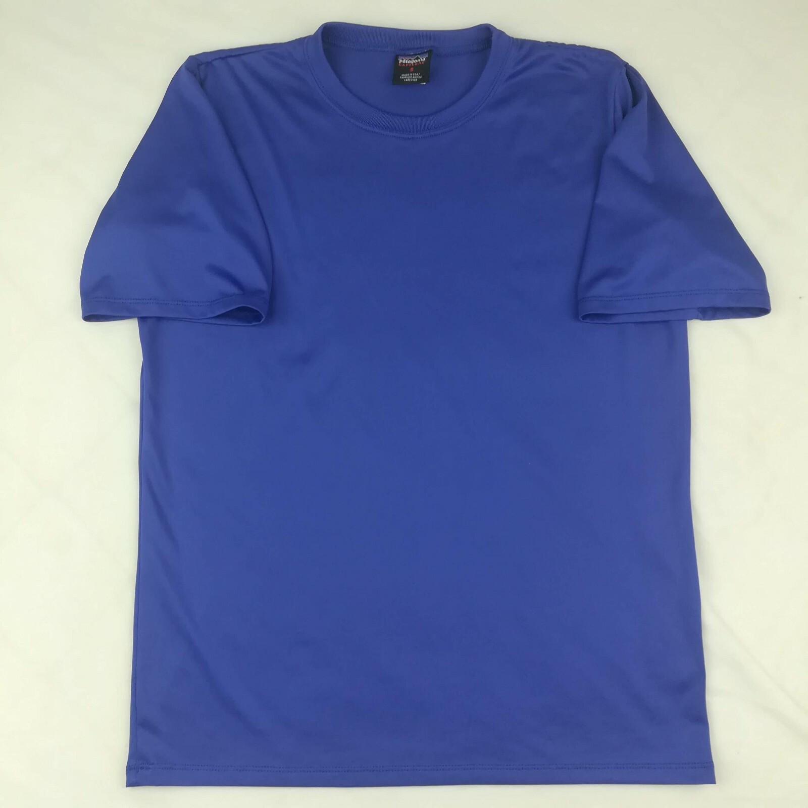 Vintage 1999 Patagonia Shirt Capilene 1 Silkweight Blue USA Vintage 1999 Patagonia Shirt Capilene 1 Silkweight Blue USA