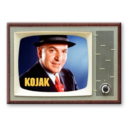 KOJAK Telly Savalas TV Show Classic TV 3.5 inches x 2.5 inches FRIDGE MAGNET