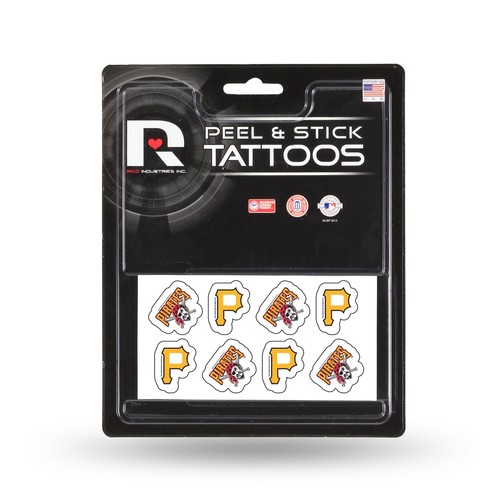 Pittsburgh Pirates 8-pc Tattoo Set Sports Accessories