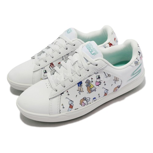 

Женские туфли для гольфа без шипов Skechers Drive-Dogs AT Play White Blue 17011-WBL, Белый, Drive-dogs At Play