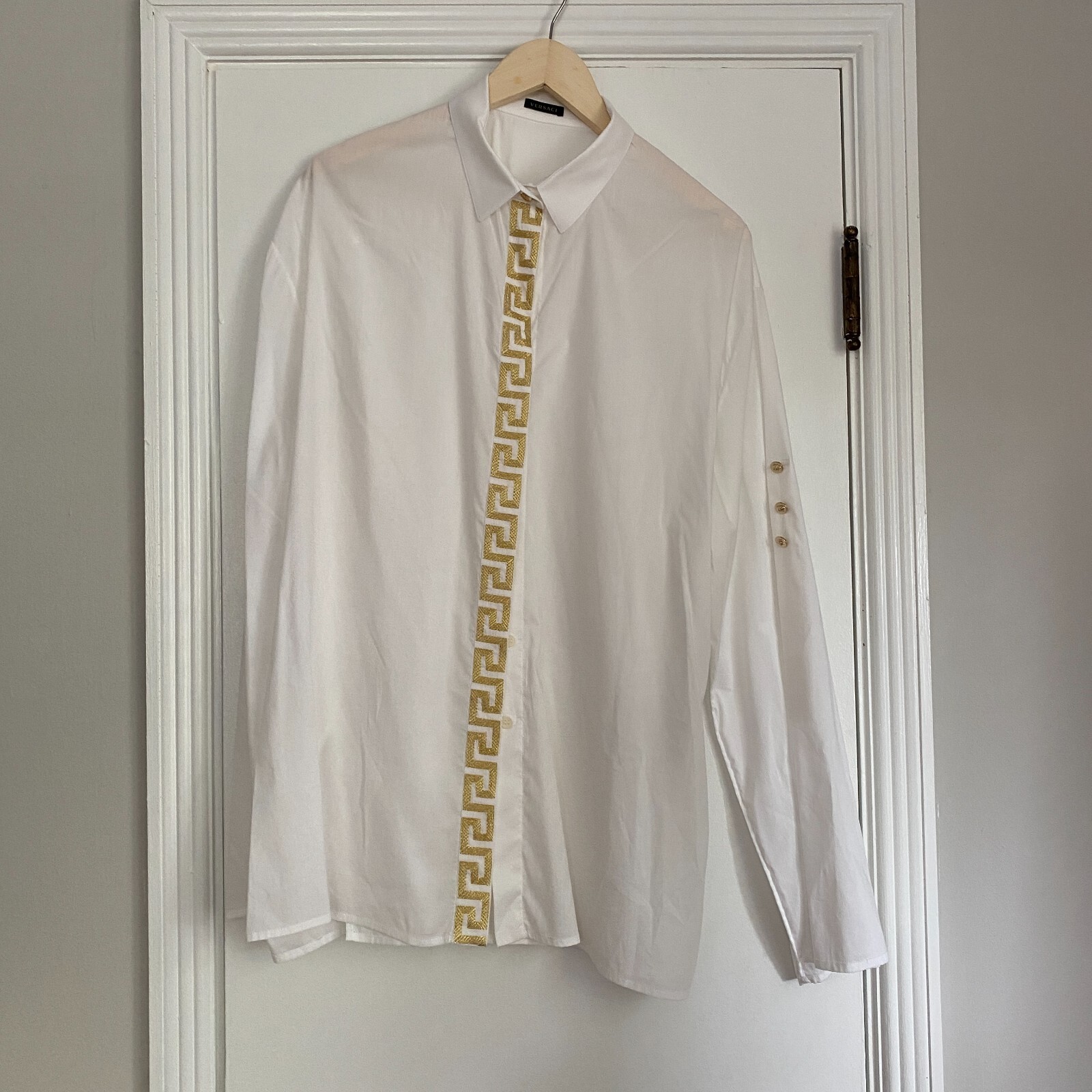 お値下げ　希少美品　VERSACE GRECA S/S Shirt 希少 VERSACE GRECA S/S Shirt