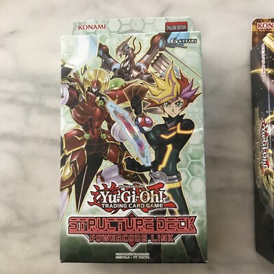 Yu-Gi-Oh!  Structure Deck-Powercode Link  Sealed Box (P148)