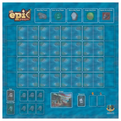 Tiny Epic Priates: Game Mat