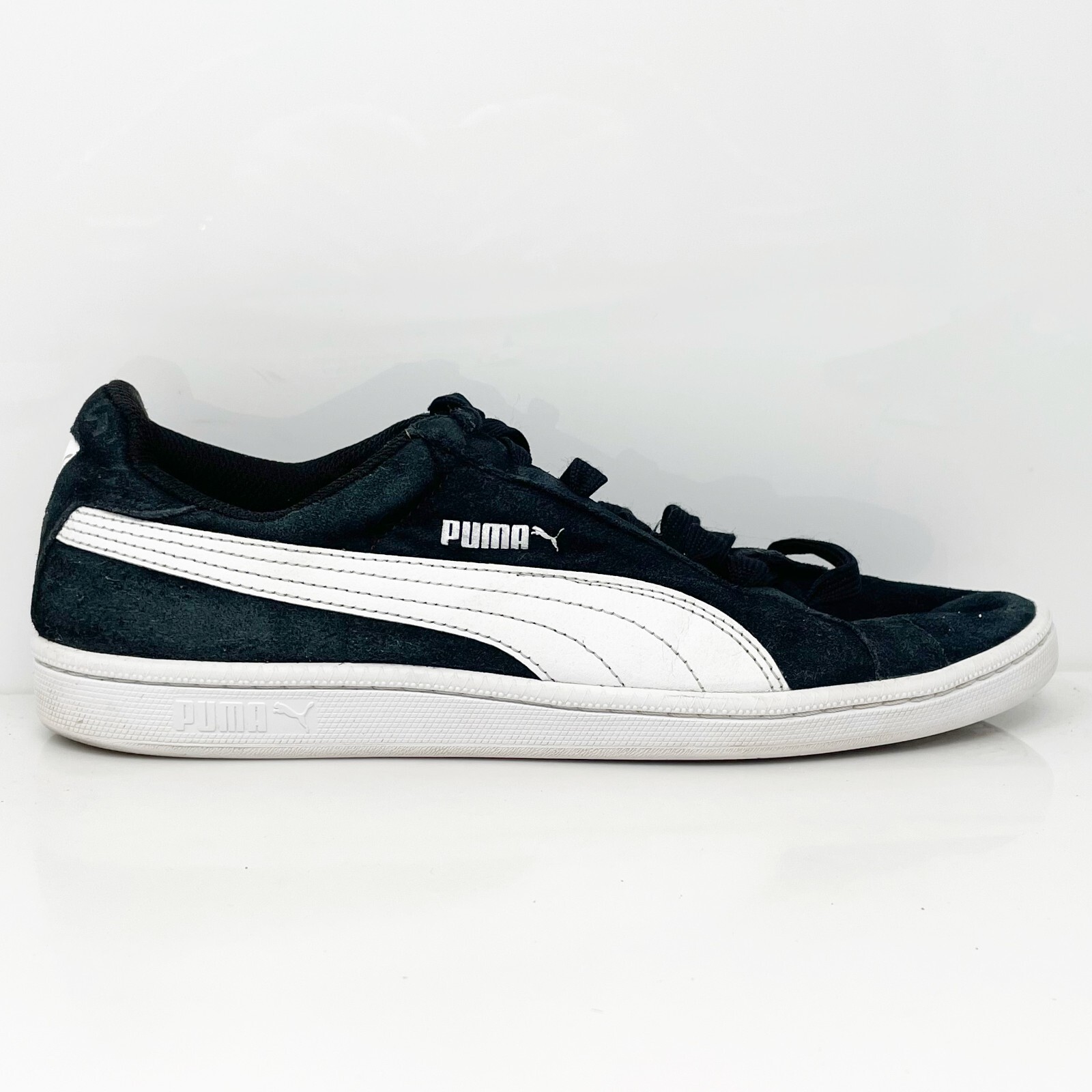 Puma Mens Smash 370205 01 Черная повседневная обувь Кроссовки Размер 10