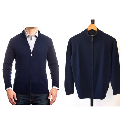 Merino Wool Full Zip SweaterのeBay 