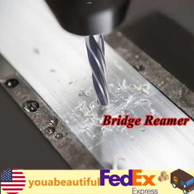 1-1/16'' Taper Shank Bridge Reamer 1/2inch 3-Flat Shank High Speed Steel Reamer