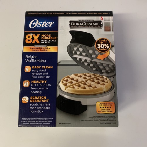 oster titanium infused waffle maker