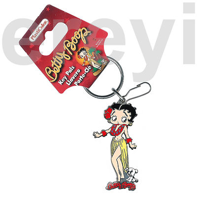 Betty Boop Timeless Dog Tag Key Chain *New*