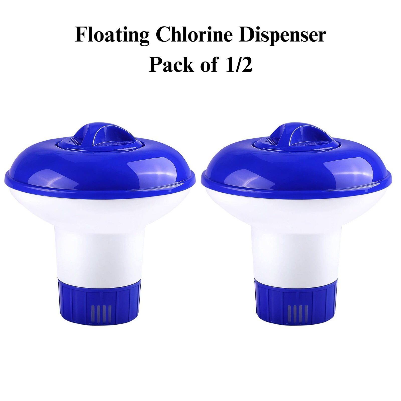 5 Inch Floating Chlorine Dispenser Pool Hot Tub Spa ABS Adjustable Tablet Holder