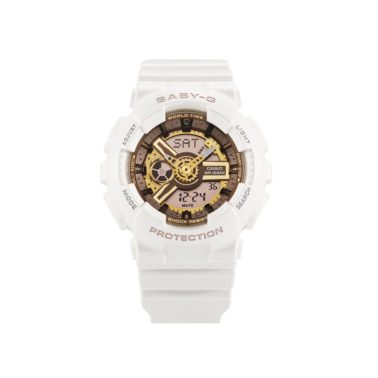 Pre-owned Casio Presents Lover's Collection 2022 Limited Lov-22a-7ajr White Pair Watch