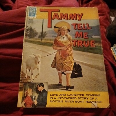 Tammy Tell Me True No. 1233 Dell 1961 Movie Classic 15c Silver age four color