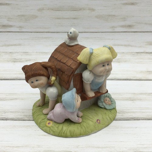 1984 Cabbage Patch Kids Clubhouse Ceramic Figurine