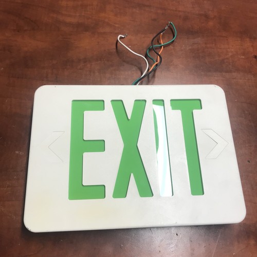 Exit Sign LIGHTING Doubled Sided Emergency Exit Sign Green