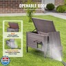 VEVOR Outdoor Cat House Weatherproof, Feral Cat Shelter for Multiple Cats, Outdoor Wooden Cat Rabbit House with All-Round Foam Insulated, Open Roof, PVC Door Flaps, 34