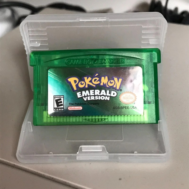 Pokemon Emerald Game GBA (Game Boy Advance, 2005) Tested &