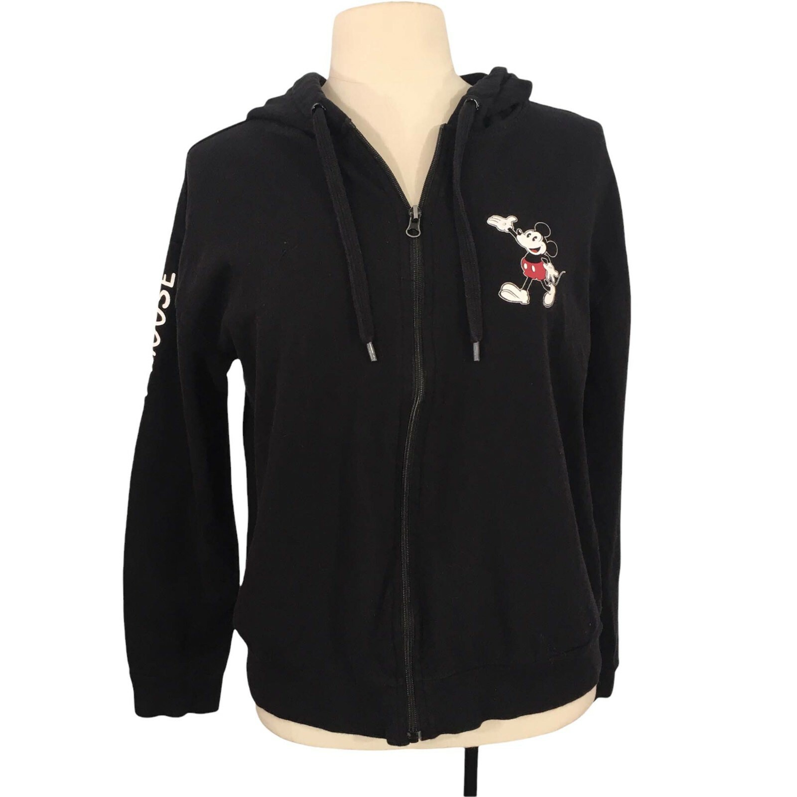 トップス JOURNALSTANDARDrelumeChampion MICKEY Disney Parks Full Zip Hoodie 1X Black Velour Velvet Mickey